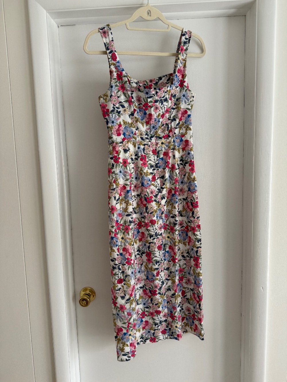 Floral midi dress